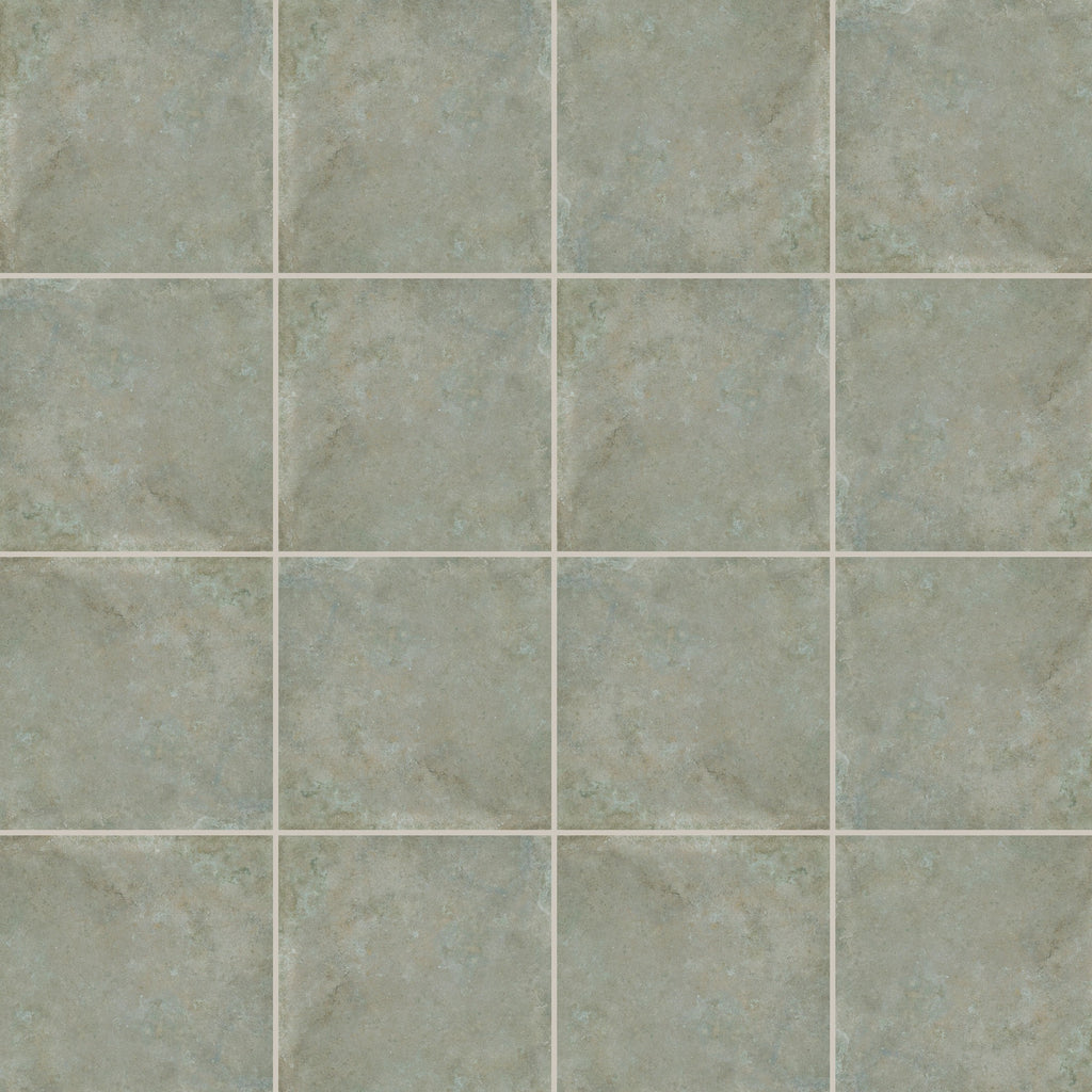 Concrete Veroni Jade Matt 100x100, true-scale swatch: 400 x 400 mm of wall at real size
