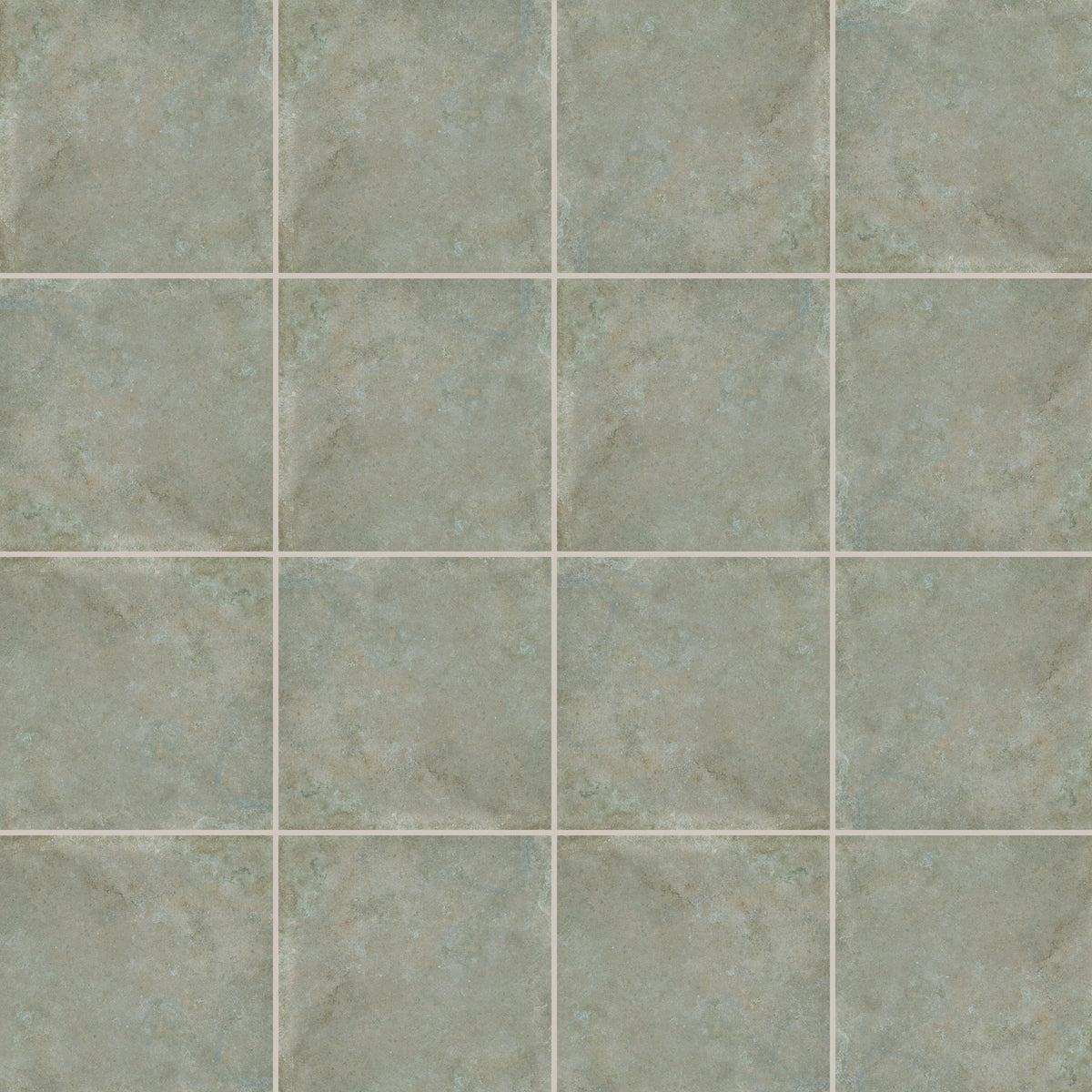 Concrete Veroni Jade Matt 100x100, true-scale swatch: 400 x 400 mm of wall at real size