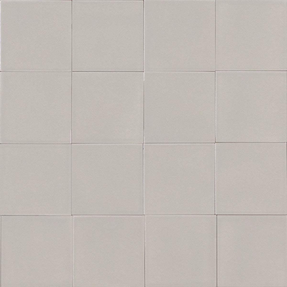 Confetto Bianco Matt 100x100, tiles laid together