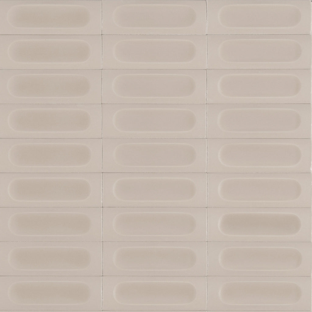 Confetto Bone 3D Matt 50x150, tiles laid together