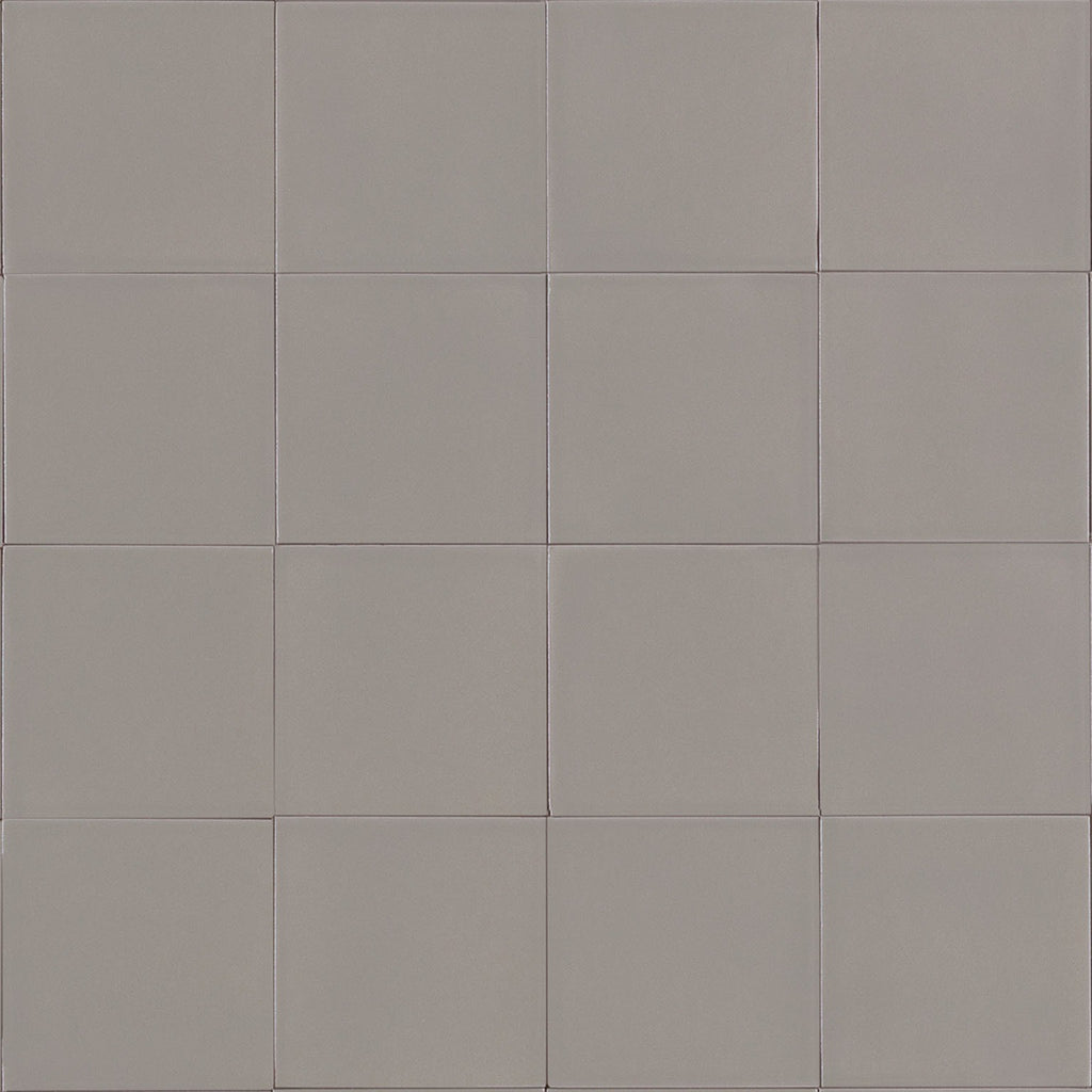 Confetto Grigio Matt 100x100, tiles laid together