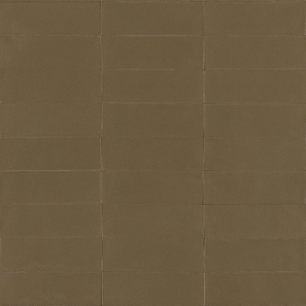 Confetto Kaki Matt 50x150, tiles laid together