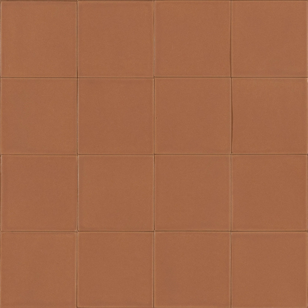 Confetto Mattone Matt 100x100, tiles laid together