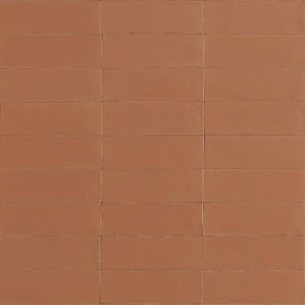 Confetto Mattone Matt 50x150, tiles laid together