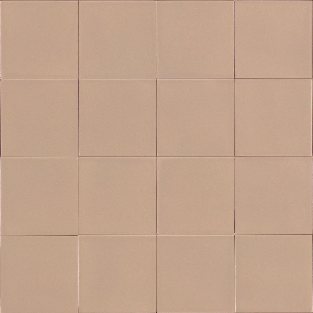 Confetto Rosa Matt 100x100, tiles laid together