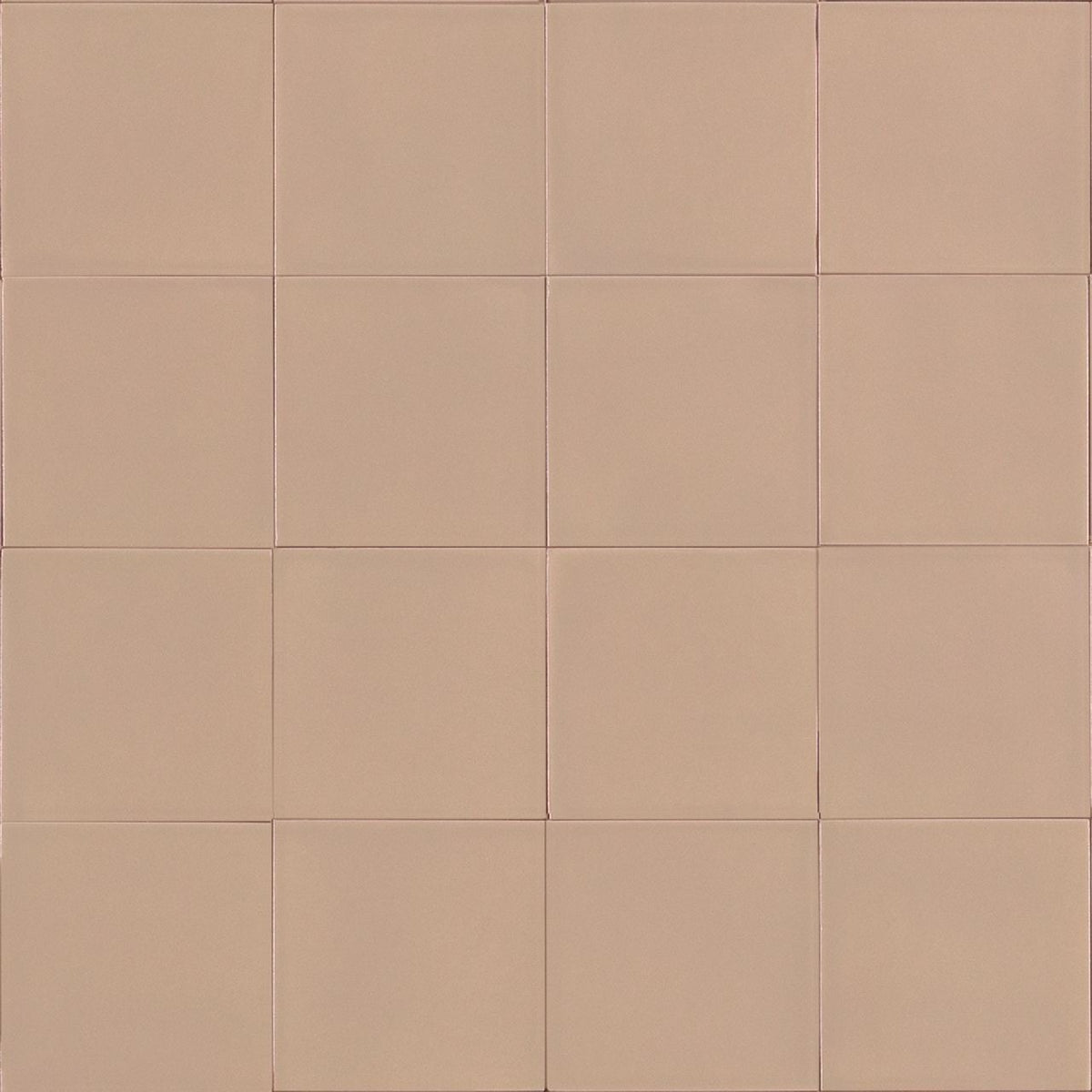 Confetto Rosa Matt 100x100, tiles laid together