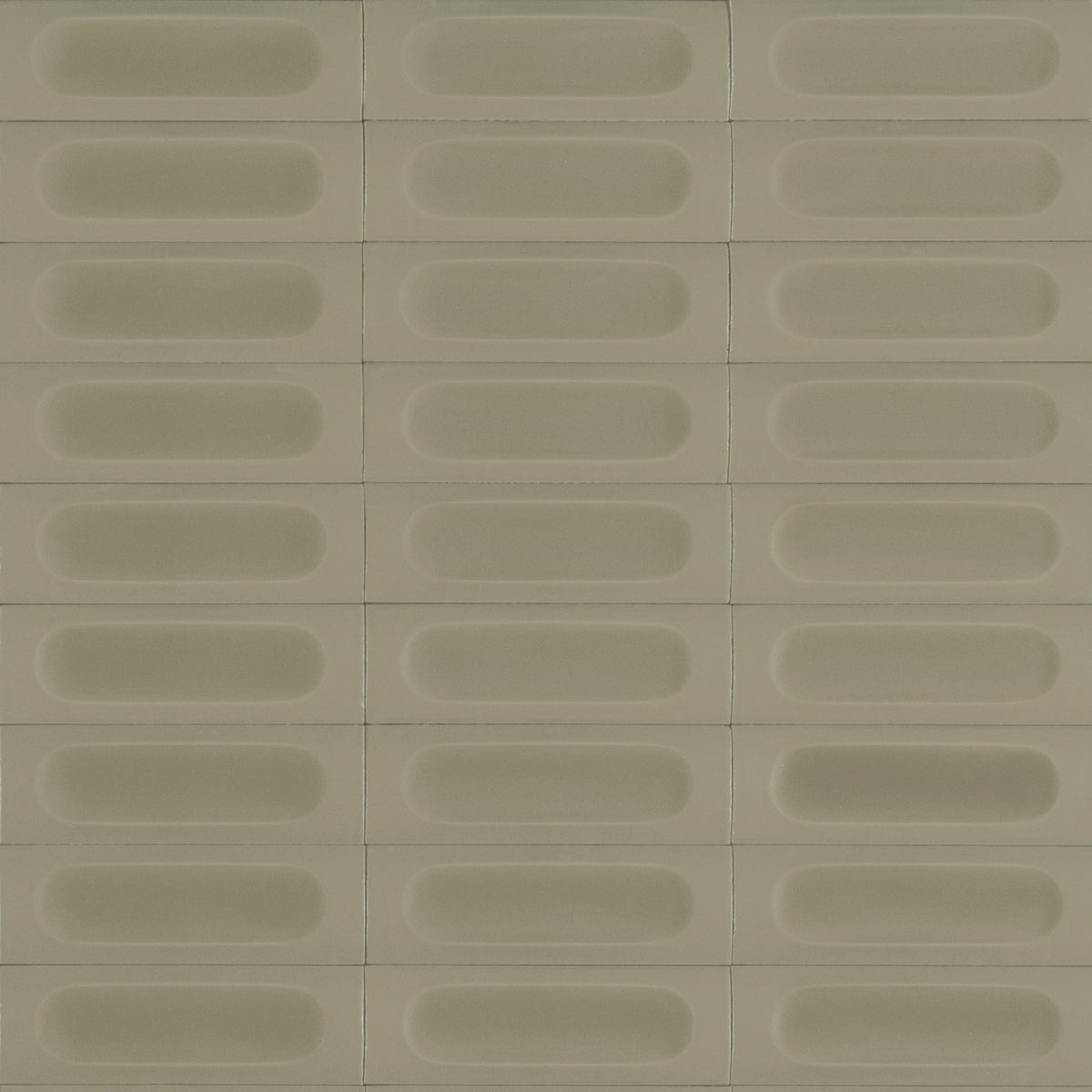 Confetto Salvia 3D Matt 50x150, tiles laid together