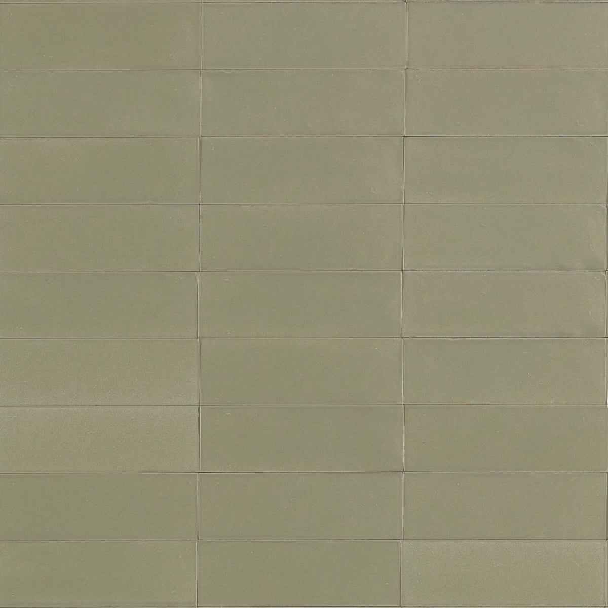 Confetto Salvia Matt 50x150, tiles laid together