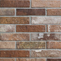 Dandenong Redgum Brick 60x250, tiles laid together
