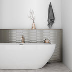 Errinundra Silver Seam Gloss 50x250 tiles in a room