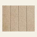 Extruded Porcelain Beach Brick Grip 45x145, tiles laid together