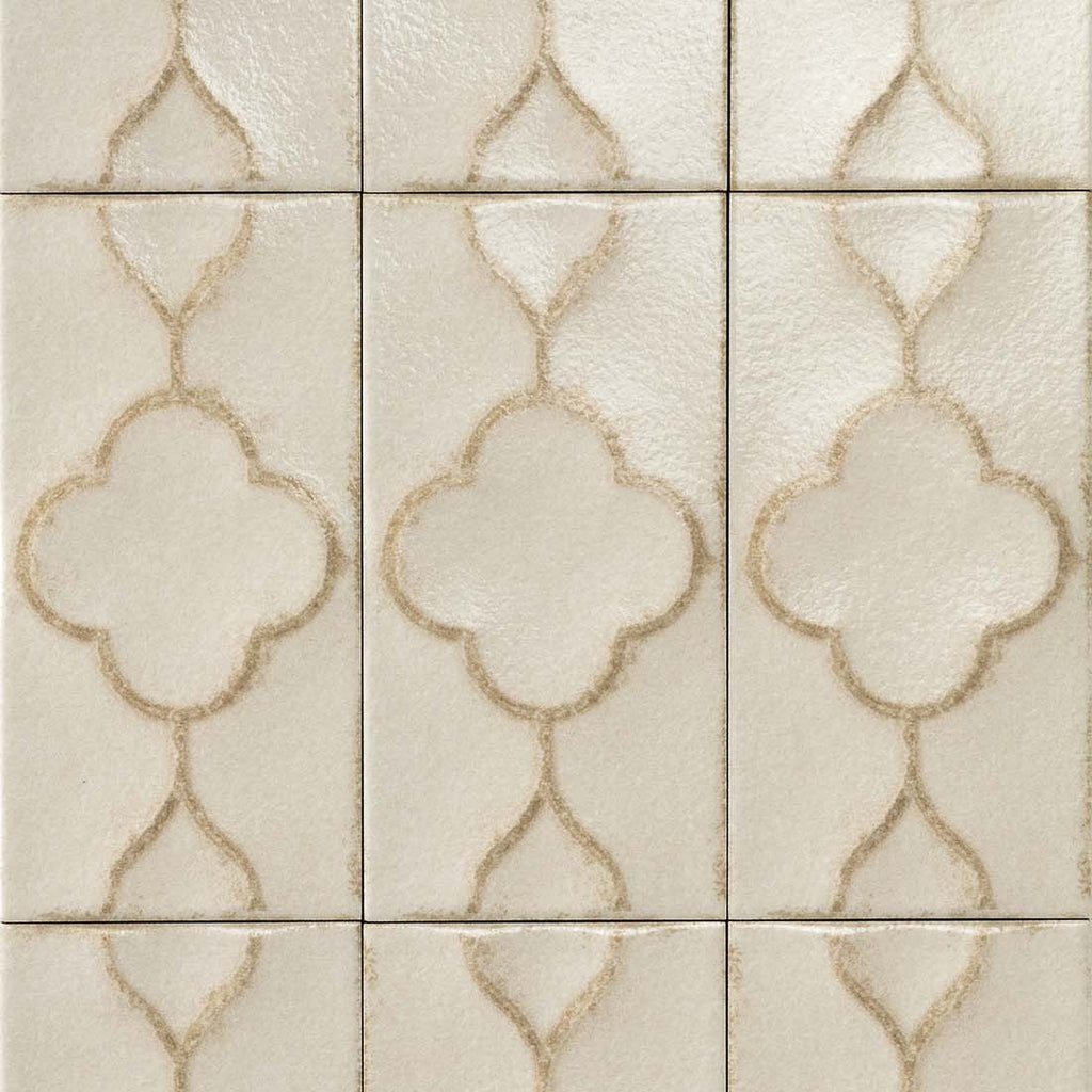 Formaviva Botanic Pergamena Gloss 125x250, tiles laid together
