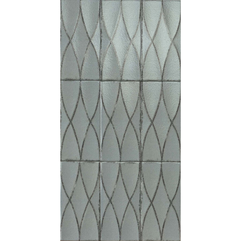 Formaviva Woven Salvia Gloss 125x250, tiles laid together