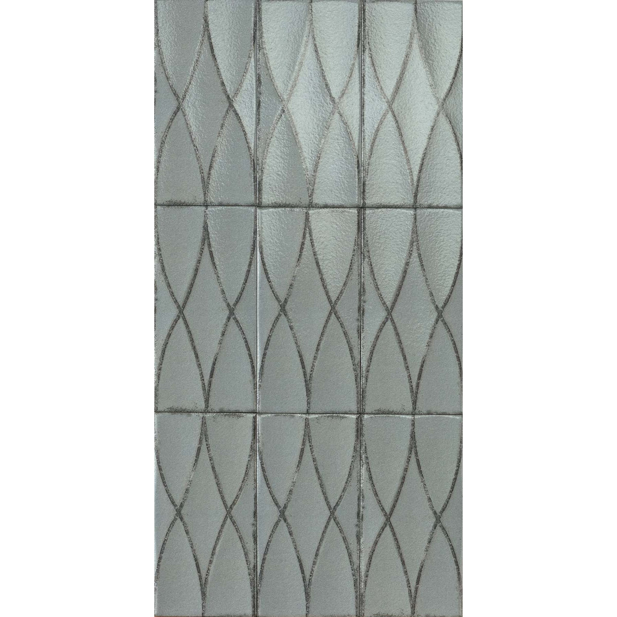 Formaviva Woven Salvia Gloss 125x250, tiles laid together