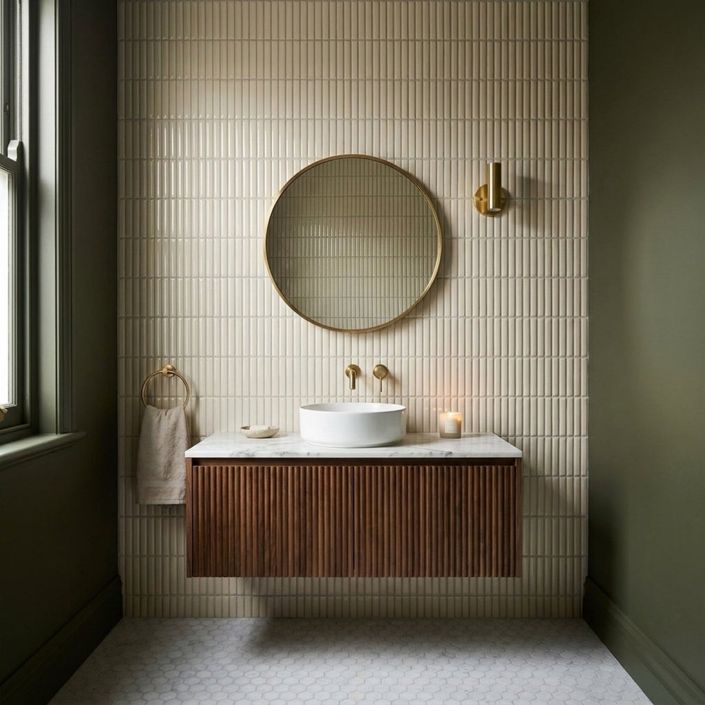Grasstree Macadamia Finger Glazed 12x92 tile