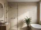 Grevillea Limestone Coast Matt 53x300 tiles in a room