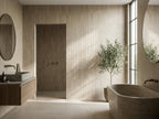 Grevillea Tussock Matt 53x300 tiles in a room