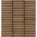 Hakea Tanbark Finger Mosaic Glazed 12x92, tiles laid together