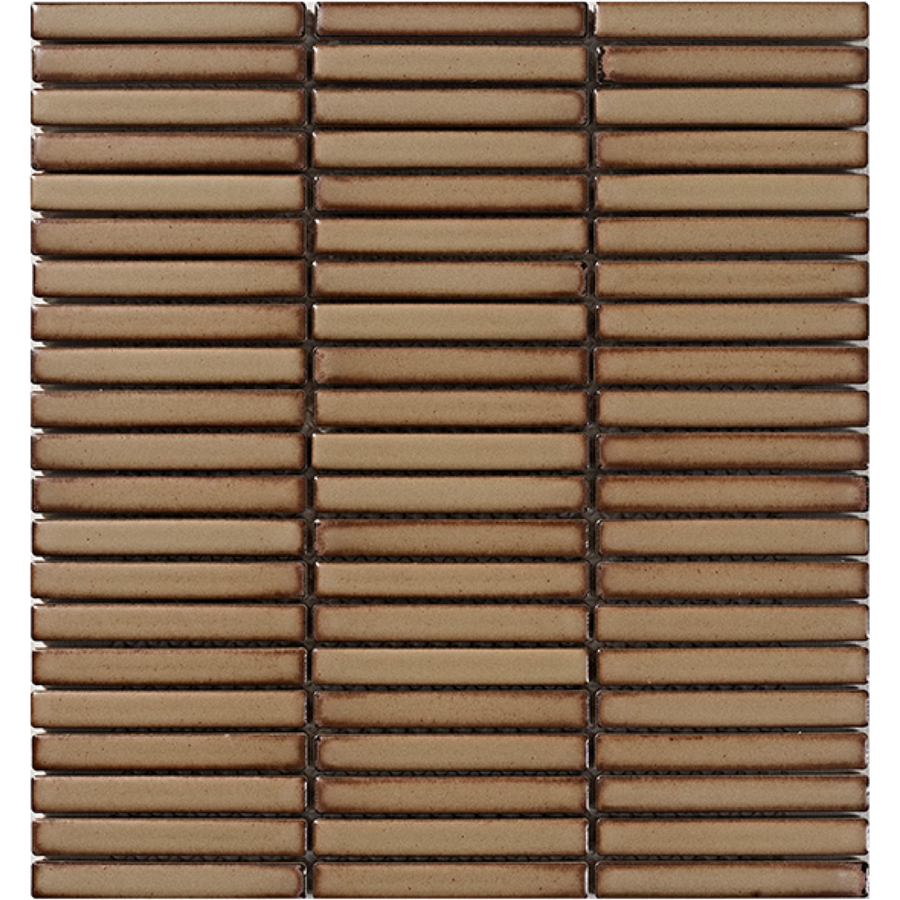 Hakea Tanbark Finger Mosaic Glazed 12x92