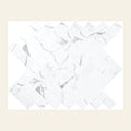 Herringbone Statuario Satin Mosaic Sheet 280x325, tiles laid together