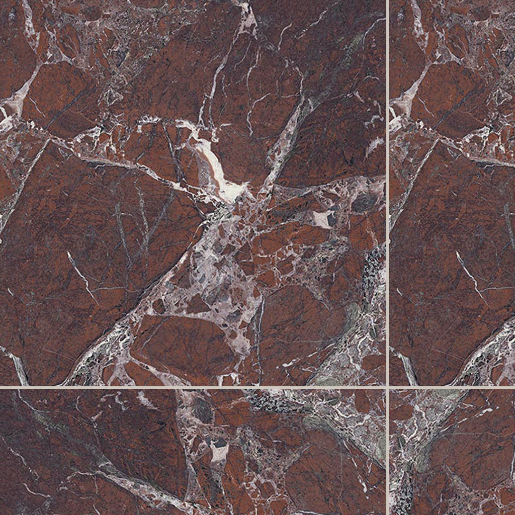 Imperial Marble Levante Matt 300x300, true-scale swatch: 400 x 400 mm of wall at real size