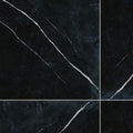 Imperial Marble Marquina Matt 300x300, true-scale swatch: 400 x 400 mm of wall at real size