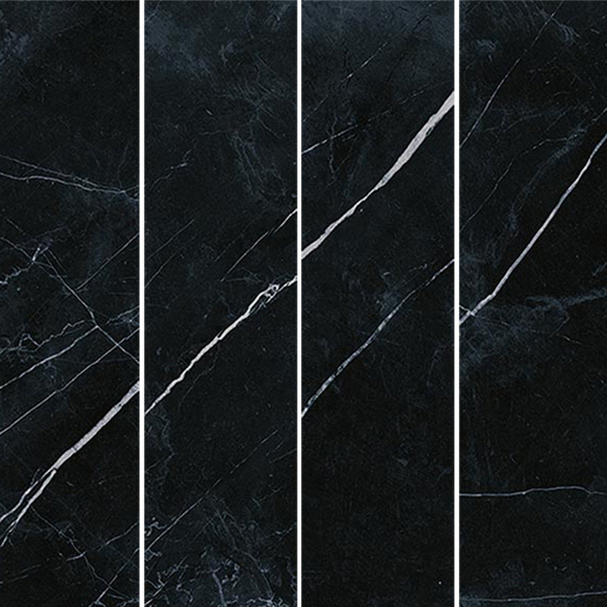 Imperial Marble Marquina Matt 75x300, tiles laid together