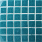 Ironbark Seagrass Crackle Pool Mosaic Gloss 48x48, tiles laid together