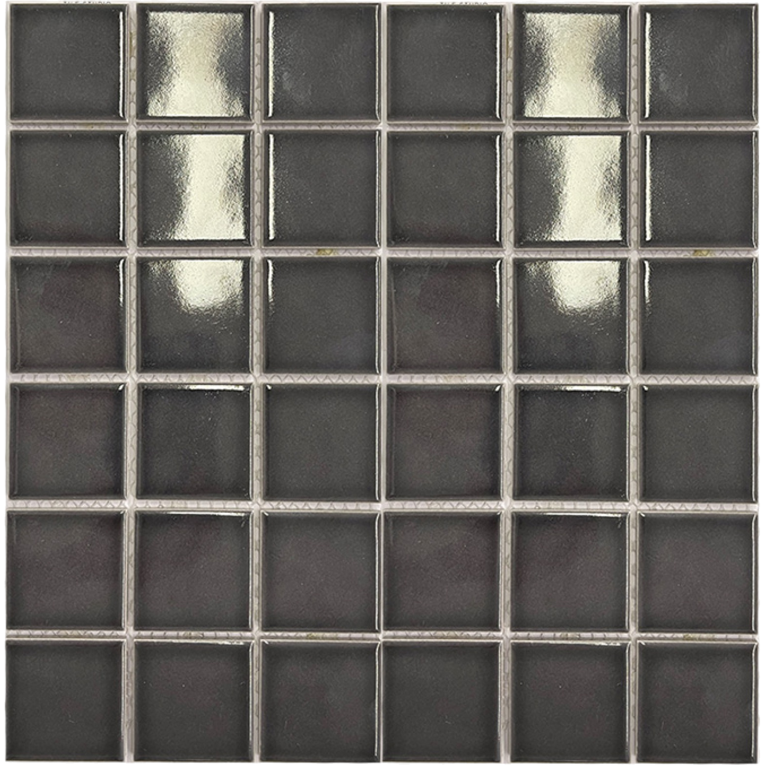 Ironbark Thunderhead Pool Mosaic Gloss 48x48