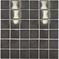 Ironbark Thunderhead Pool Mosaic Gloss 48x48, tiles laid together