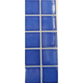 Ironbark Twilight Pool Mosaic Gloss 48x48, tiles laid together