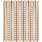 Karri Pink Salt Chevron Glass Mosaic Matt 60x120, tiles laid together