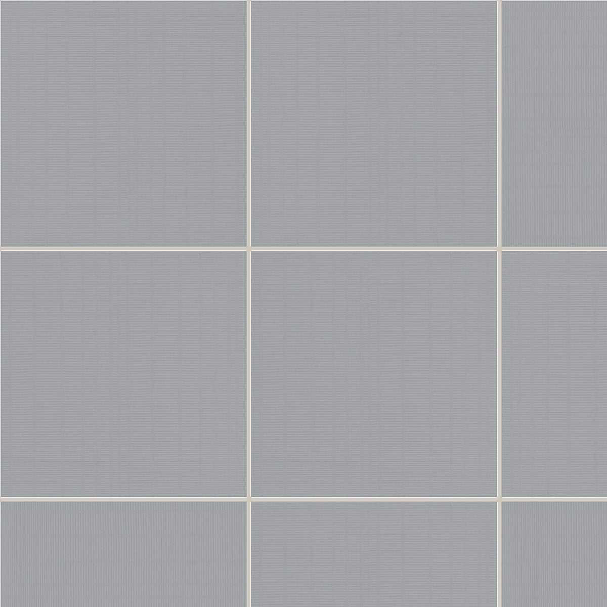 Kizuya Sky Textured Matt 163x163, true-scale swatch: 400 x 400 mm of wall at real size