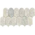 Lillypilly Lichen Fish Scale Honed 50.8x103.4, tiles laid together