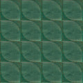 Luna Green 3D Dew Gloss 100x100, true-scale swatch: 400 x 400 mm of wall at real size