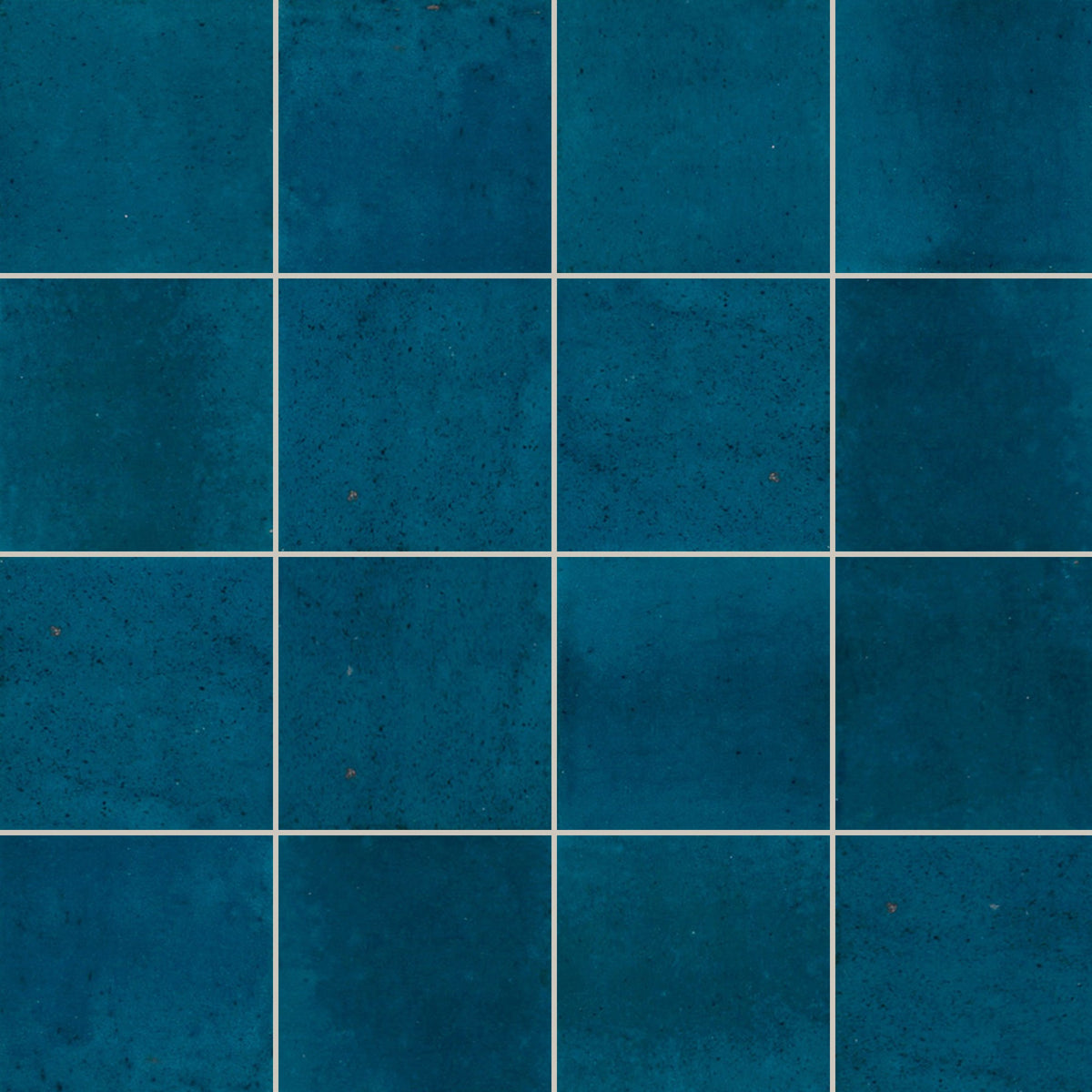 Luna Ocean Gloss 100x100, true-scale swatch: 400 x 400 mm of wall at real size
