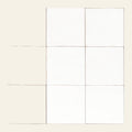 Luna White Gloss 100x100, tiles laid together
