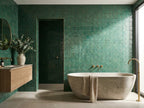 Luna Canopy 3D Gloss 100x100 tiles in a room