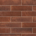 Luna Caramel Gloss 60x240, true-scale swatch: 400 x 400 mm of wall at real size