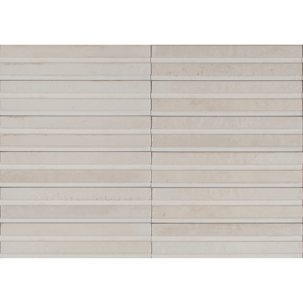 Luna Chalk 3D Gloss 60x240 tile