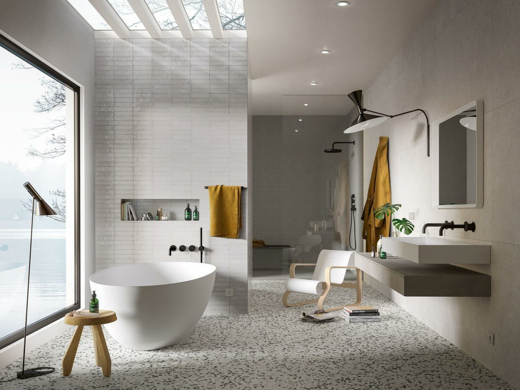 Luna Ghost Gum Gloss 60x240 tiles