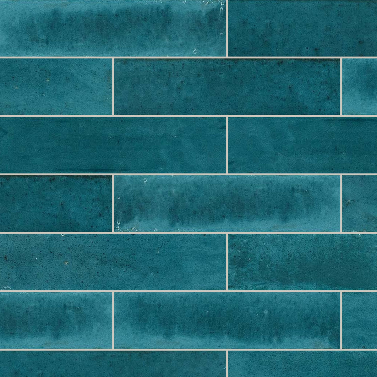 Luna Ocean Gloss 60x240, true-scale swatch: 400 x 400 mm of wall at real size
