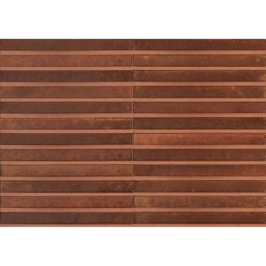Luna Red Gum 3D Gloss 60x240, tiles laid together