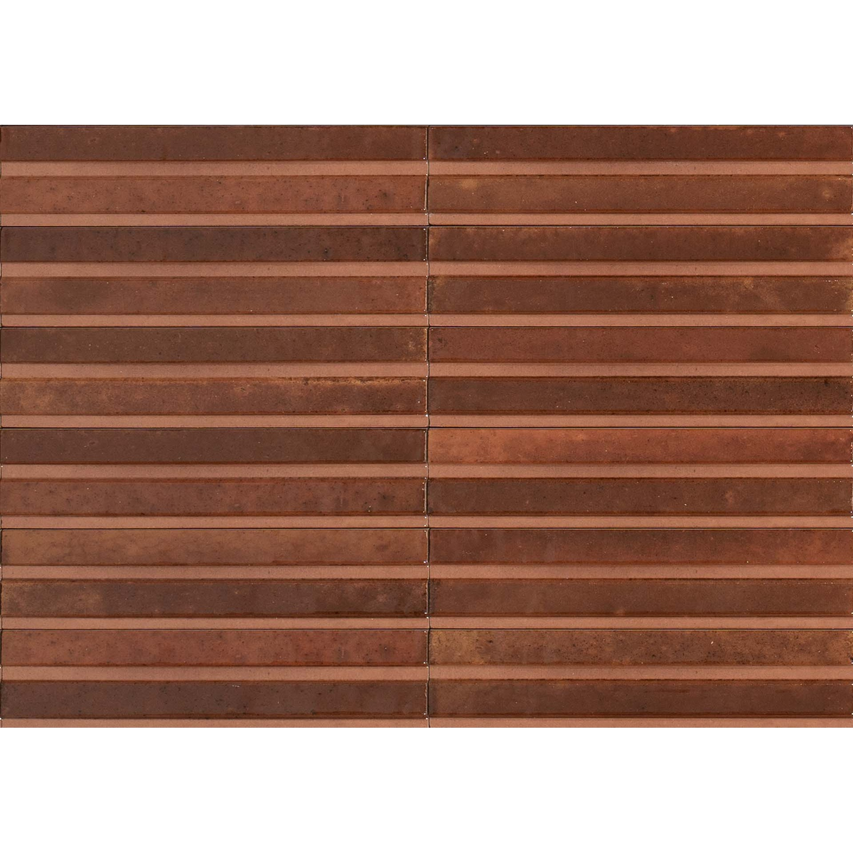 Luna Red Gum 3D Gloss 60x240, tiles laid together