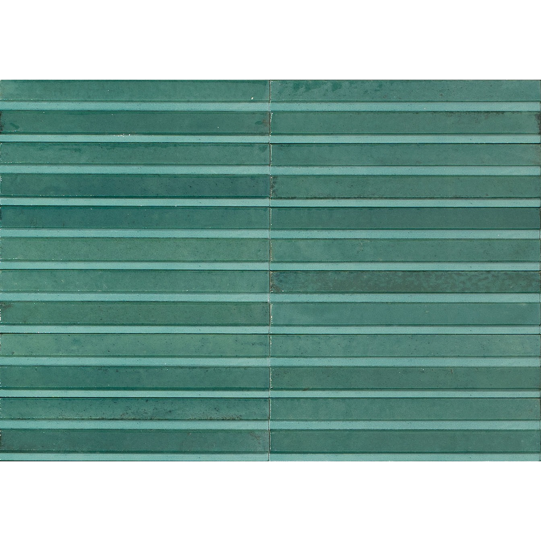 Luna Seagrass 3D Gloss 60x240, tiles laid together