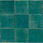 Luna Seagrass Gloss 100x100, tiles laid together