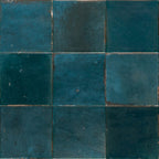 Luna Tidepool Gloss 100x100, tiles laid together