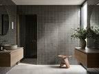Mallee Burnt Gum Glazed 60x108 tiles in a room