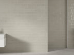 Mallee Pebble Glazed 60x227 tiles in a room
