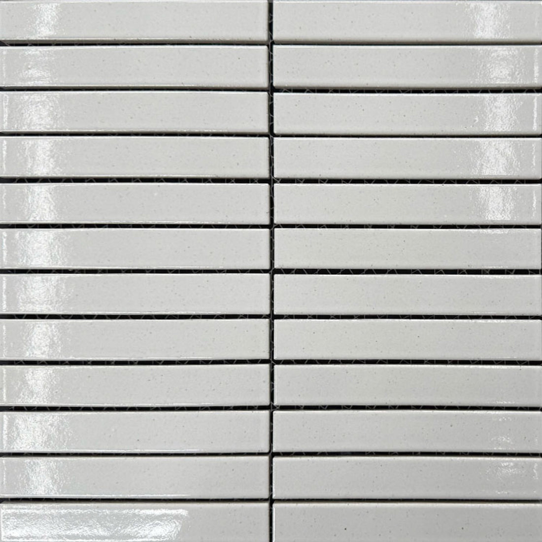 Mallee Salt Pan Finger Mosaic Glazed 22x147, tiles laid together